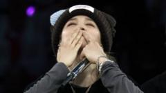 BTS take credit for England football win in first UK show since 2019