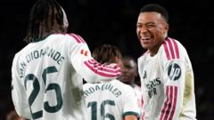 مبابي يحسم الكلاسيكو لريال مدريد بهدفين ويحرم برشلونة من رقم قياسي جديد