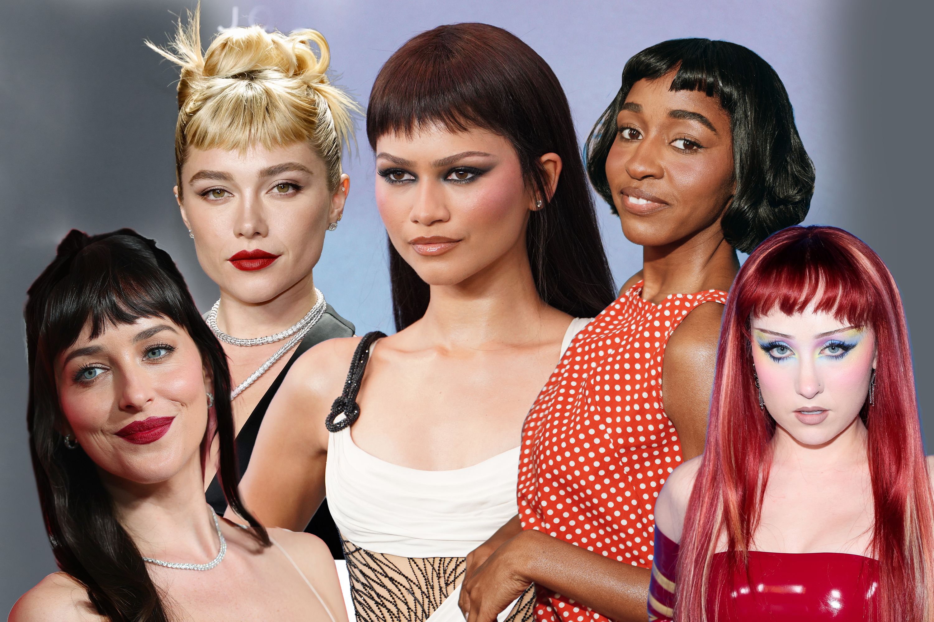 Why Zendaya, Dakota Johnson and More Are Busting Out The Baby Bangs