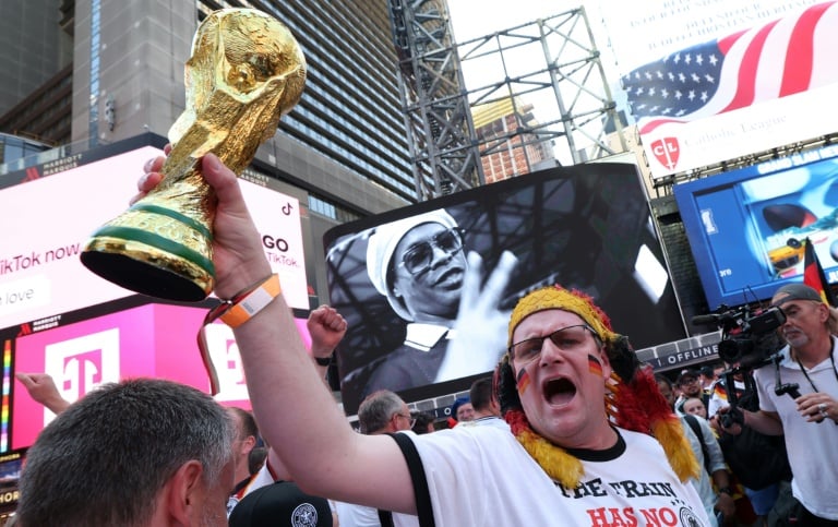 World Cup turns New York’s Times Square into global fan hub