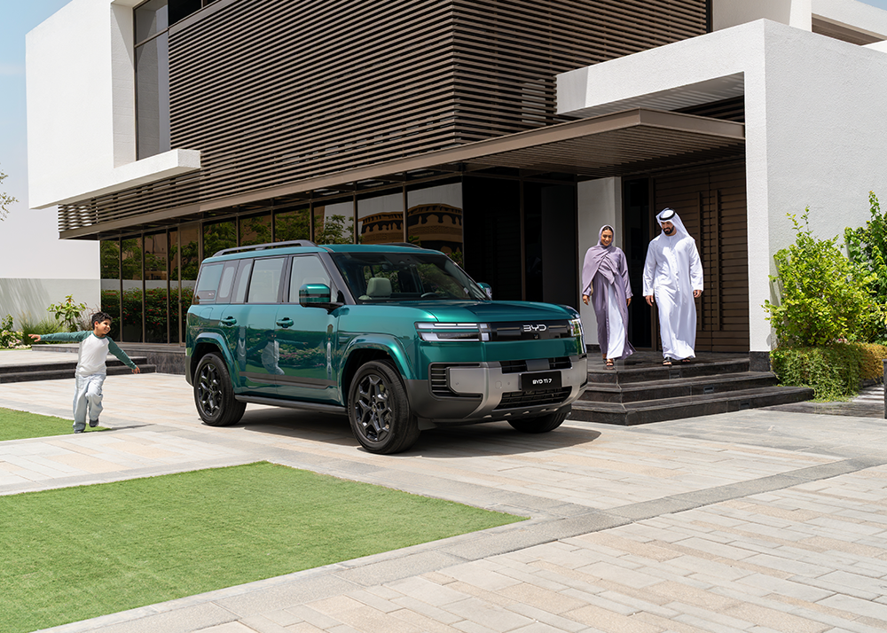 BYD takes the relatable route for its Ti 7 launch in the UAE