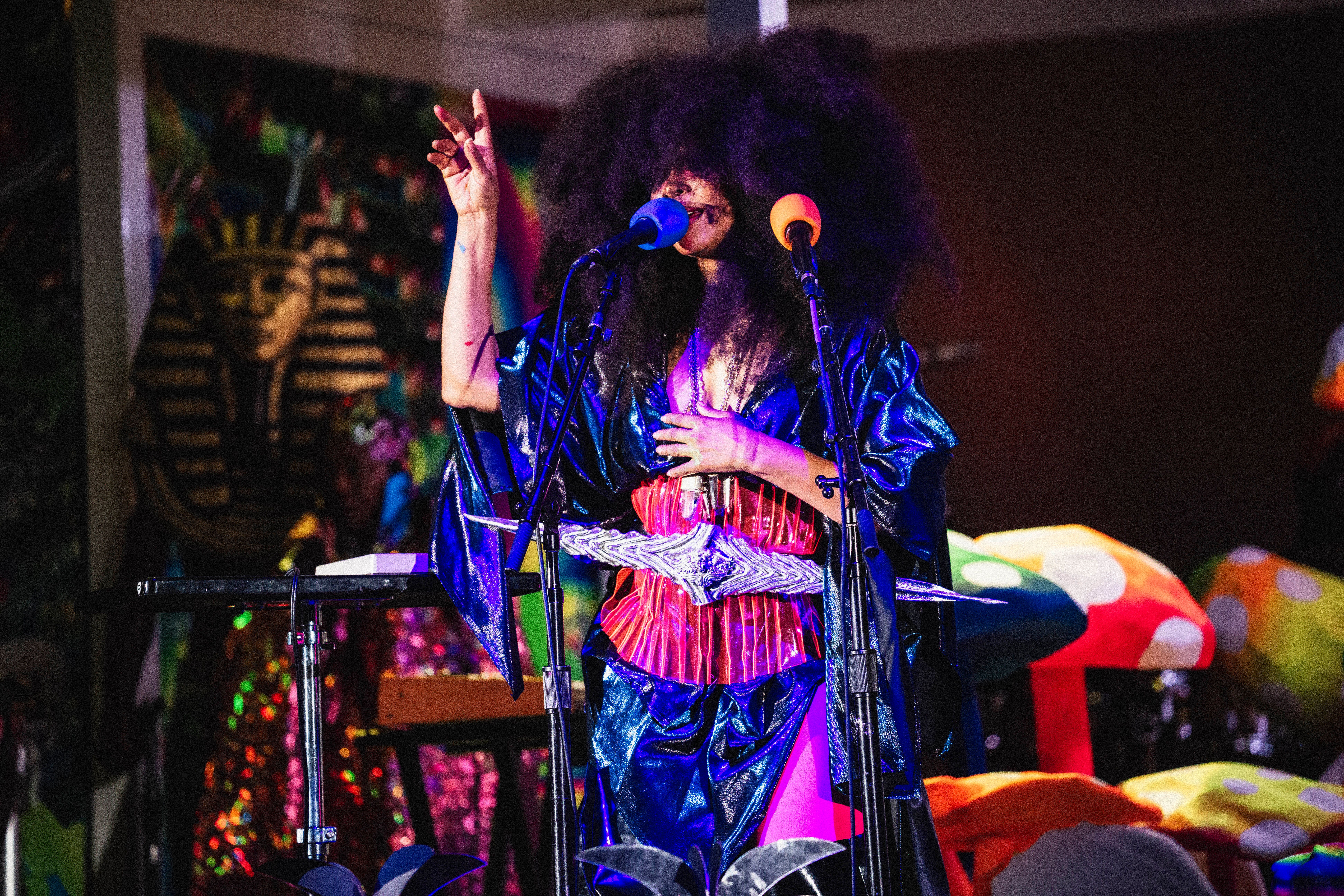 For One Night, Lauren Halsey and Erykah Badu Turned the Hollywood Bowl Into a Funk Fantasia