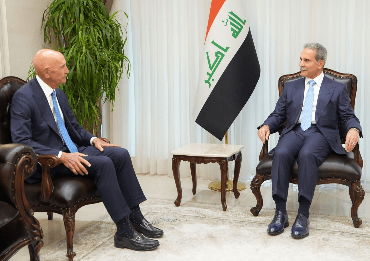 Tom Barrack meets Iraq’s top judge Faiq Zaidan in Baghdad
