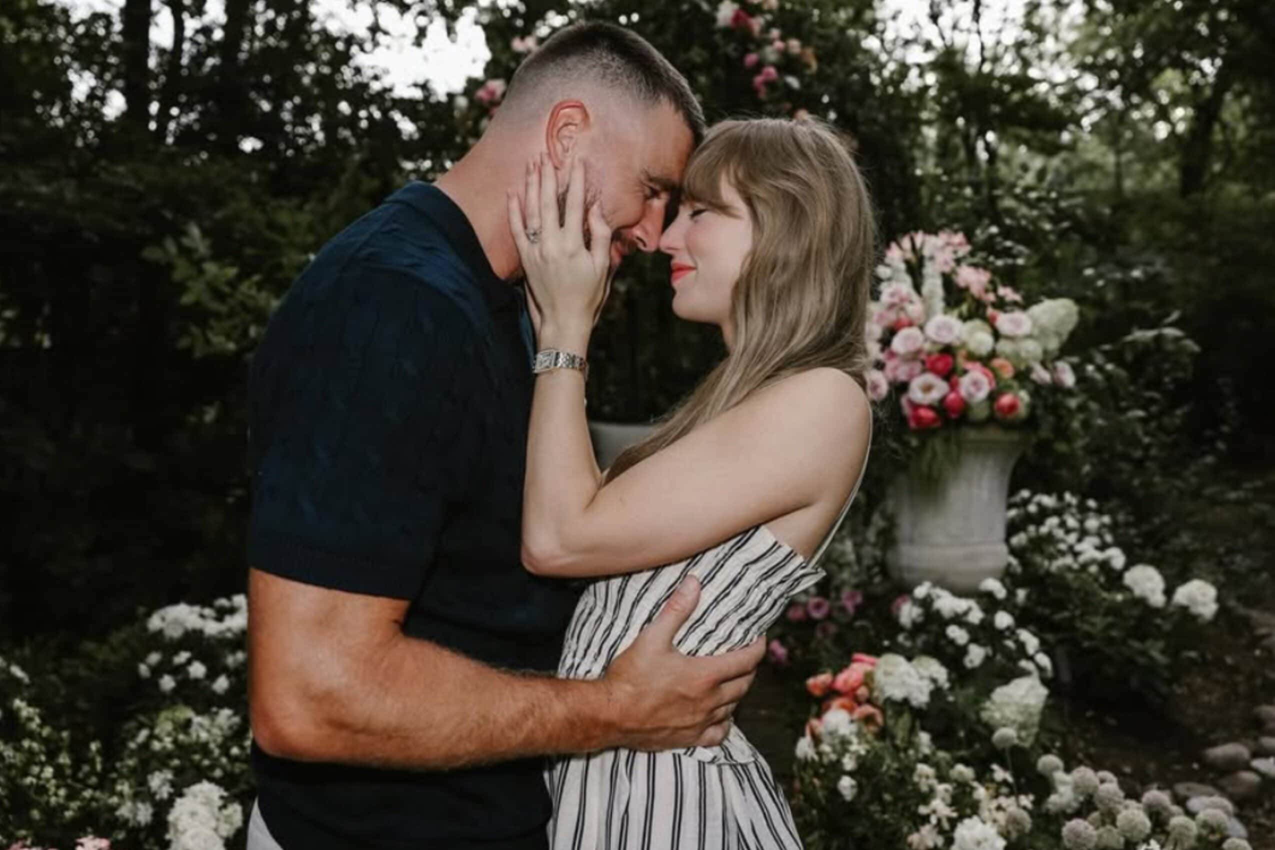 What Are Taylor Swift and Travis Kelce Wearing at Their Wedding?