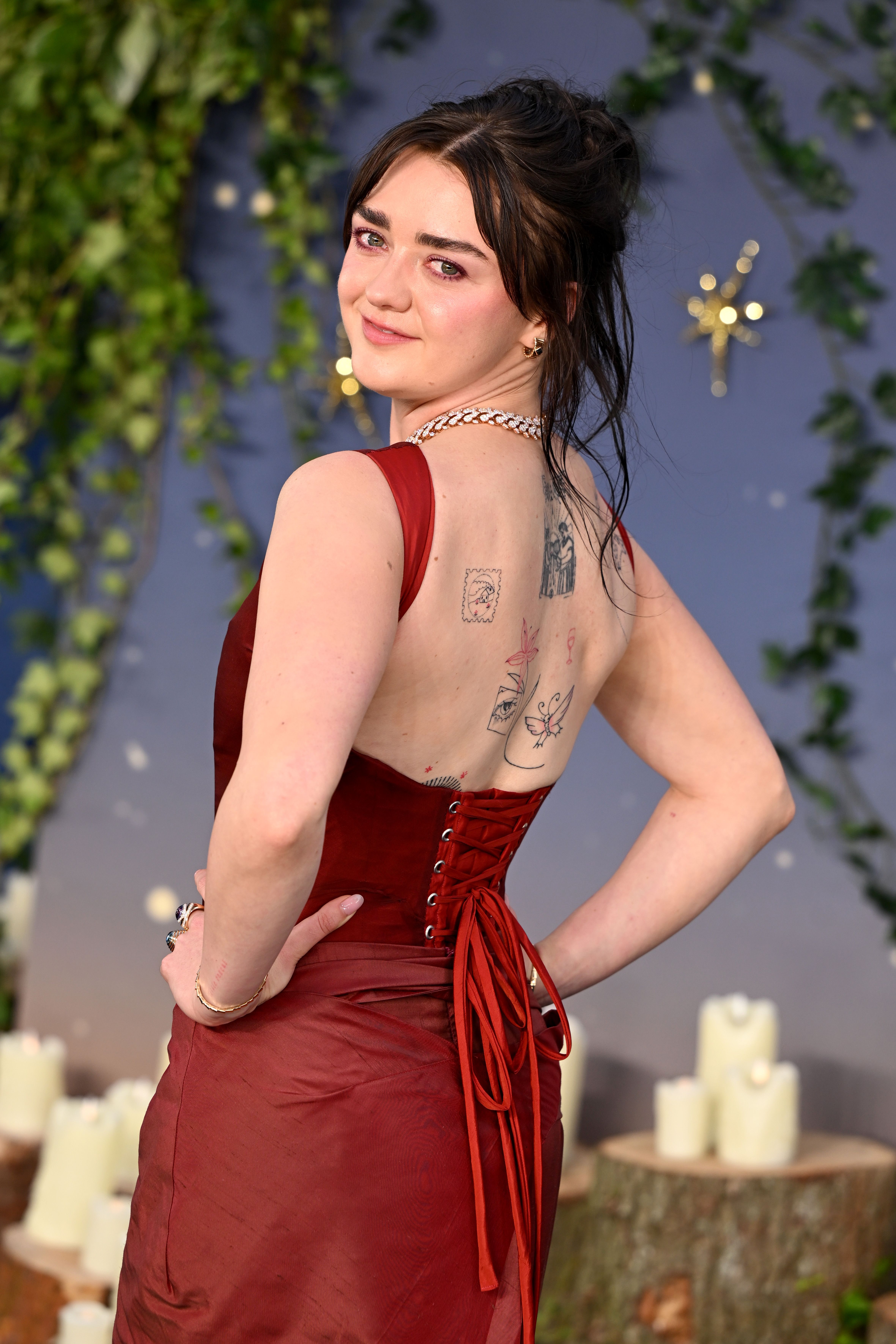 Maisie Williams Went Full '90s Updo at the Practical Magic Premiere—See the Photos