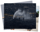 A moorland blaze and Jude Bellingham station: photos of the day – Monday