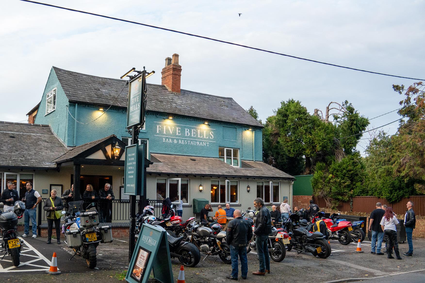 Bike night season draws to a close at The Five Bells with awards and great celebration