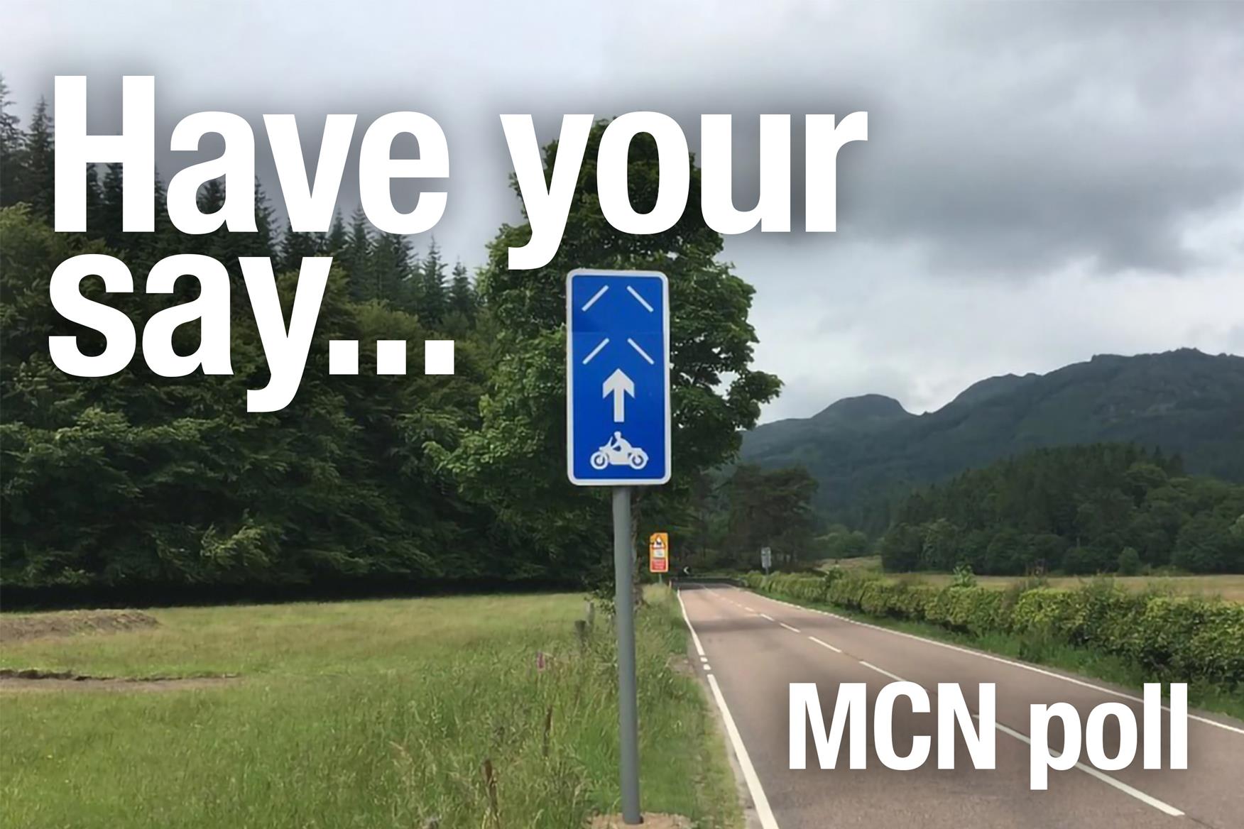 Would you follow road markings to go round corners? Have your say in this week's MCN poll!