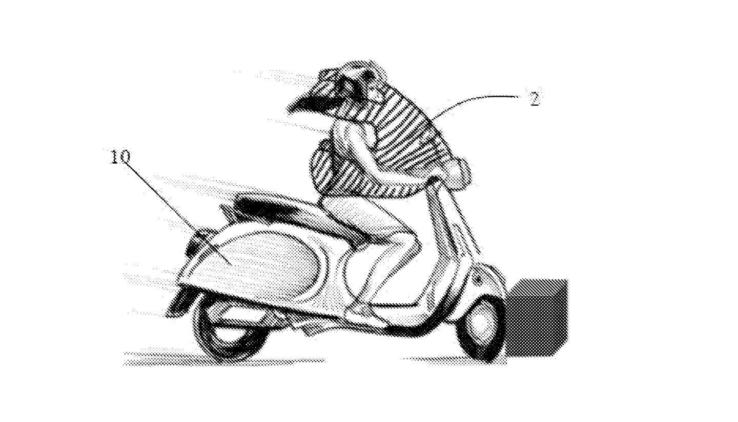 Autoliv Develops Detachable Airbag for Scooters