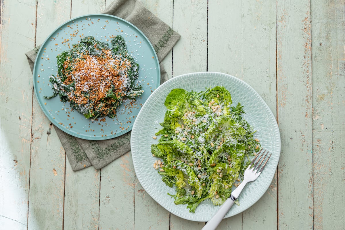 Two punchy, perfect salad recipes for shorter days