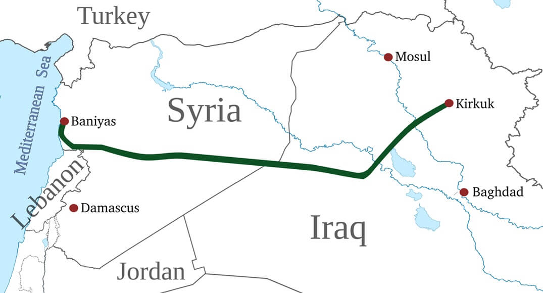 US supports initiative to revive Iraq-Syria oil pipeline