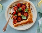 Tomato tart and a strawberry and elderflower trifle: Sally Abé’s summer recipes