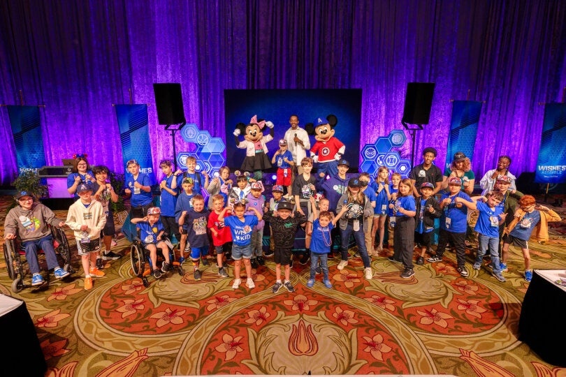 Disney and Make-A-Wish Celebrate Nearly 40 Incredible Kids at Disneyland's Wishes Assemble Event