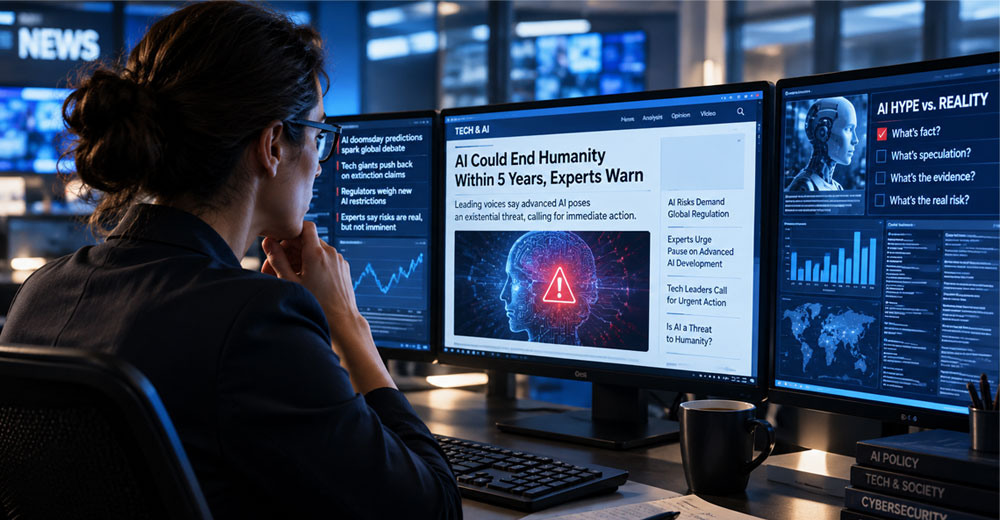 AI Isn't the Apocalypse. Technology Analysts Need to Say So