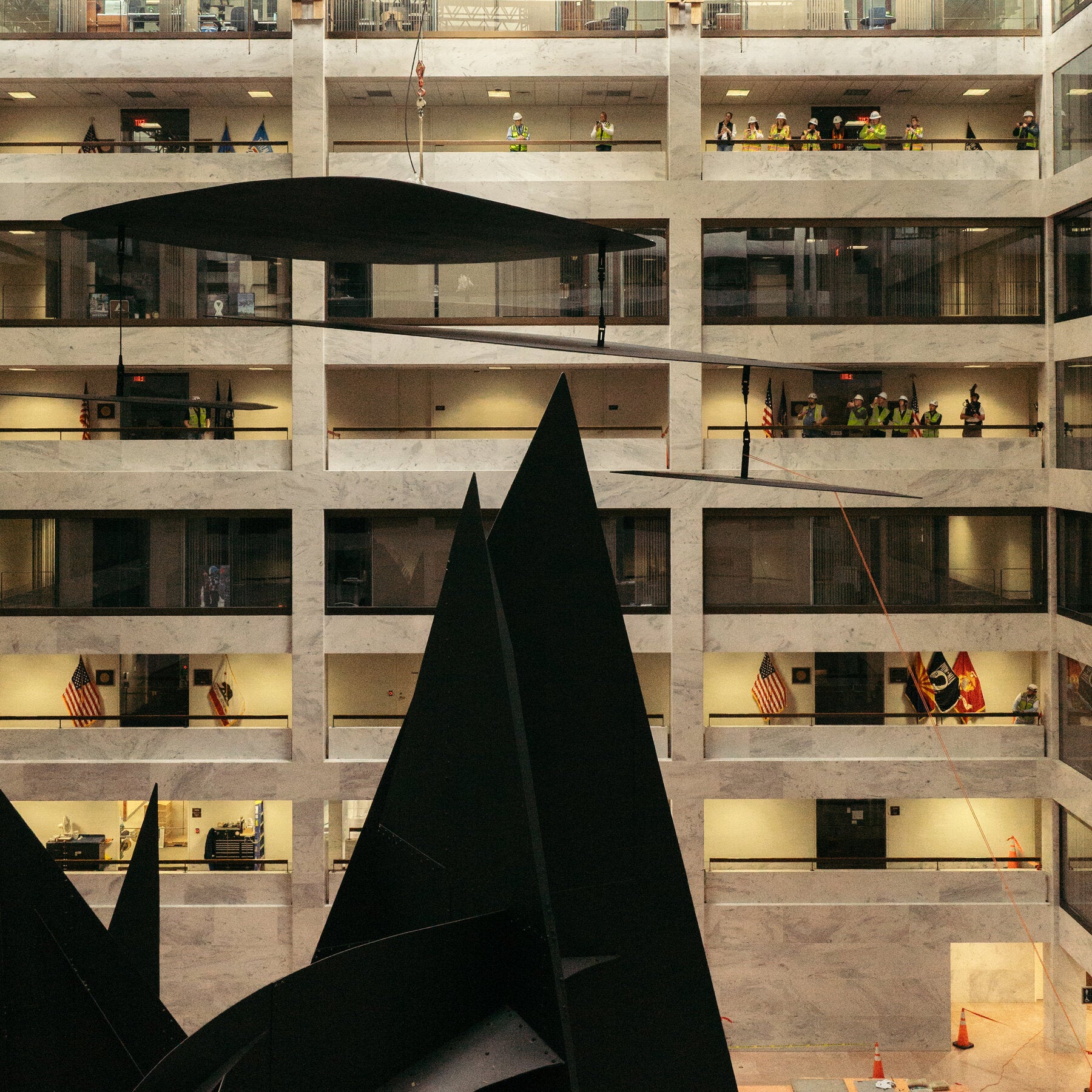 Calder Sculpture ‘Mountains and Clouds’ Is Restored in Senate Office