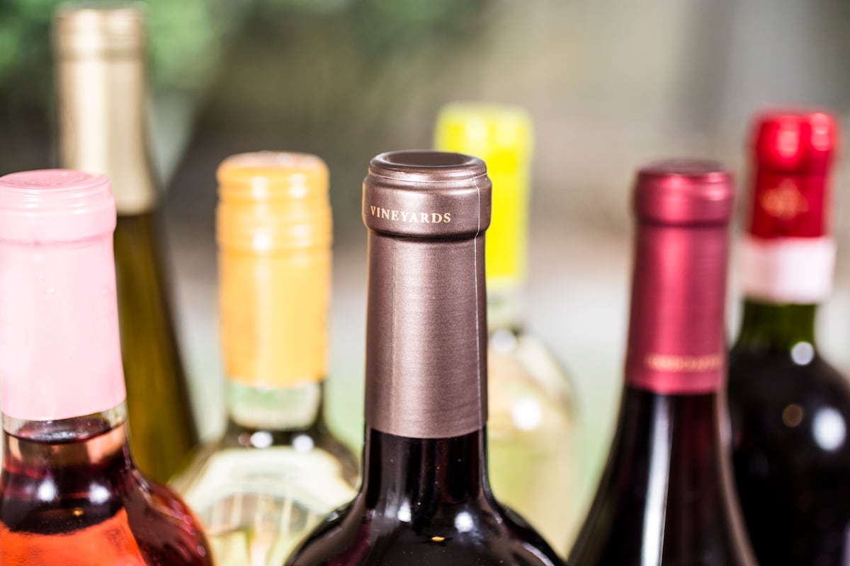How to decode the foil seal at the top of a bottle of wine