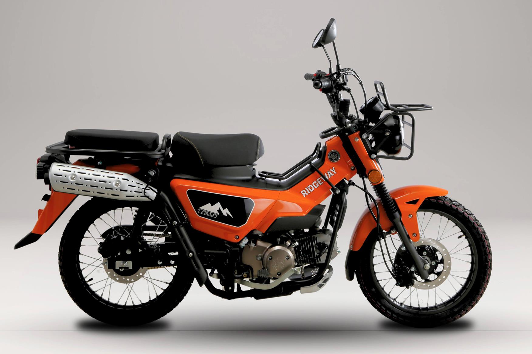 AJS Ridgeway 125 revealed in full! Retro-styled cargo bike makes 8bhp and costs £2699