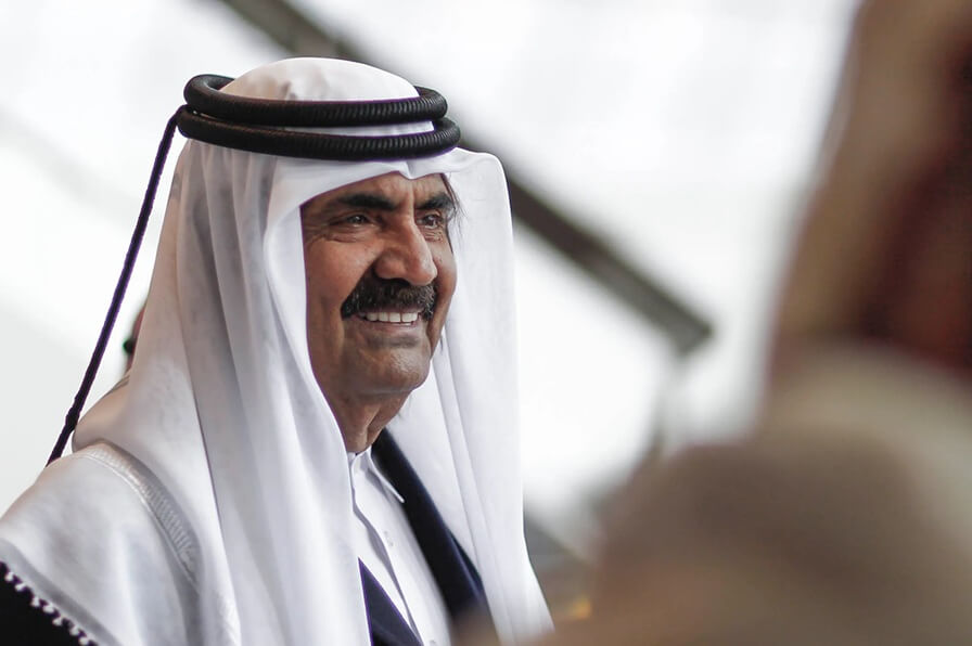 العراق يقدم التعازي إلى أمير قطر في وفاة والده