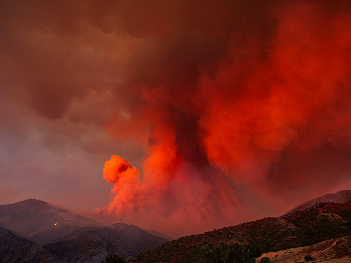 Terra Flamma: meet the photographer using wildfire as light