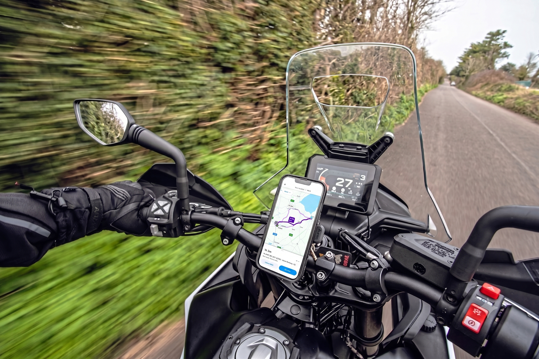 New motorcycle mode allows Waze bikers to plan their journeys on two-wheels