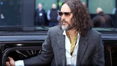 Woman says she 'closed eyes and tried not to be there' during alleged Russell Brand rape