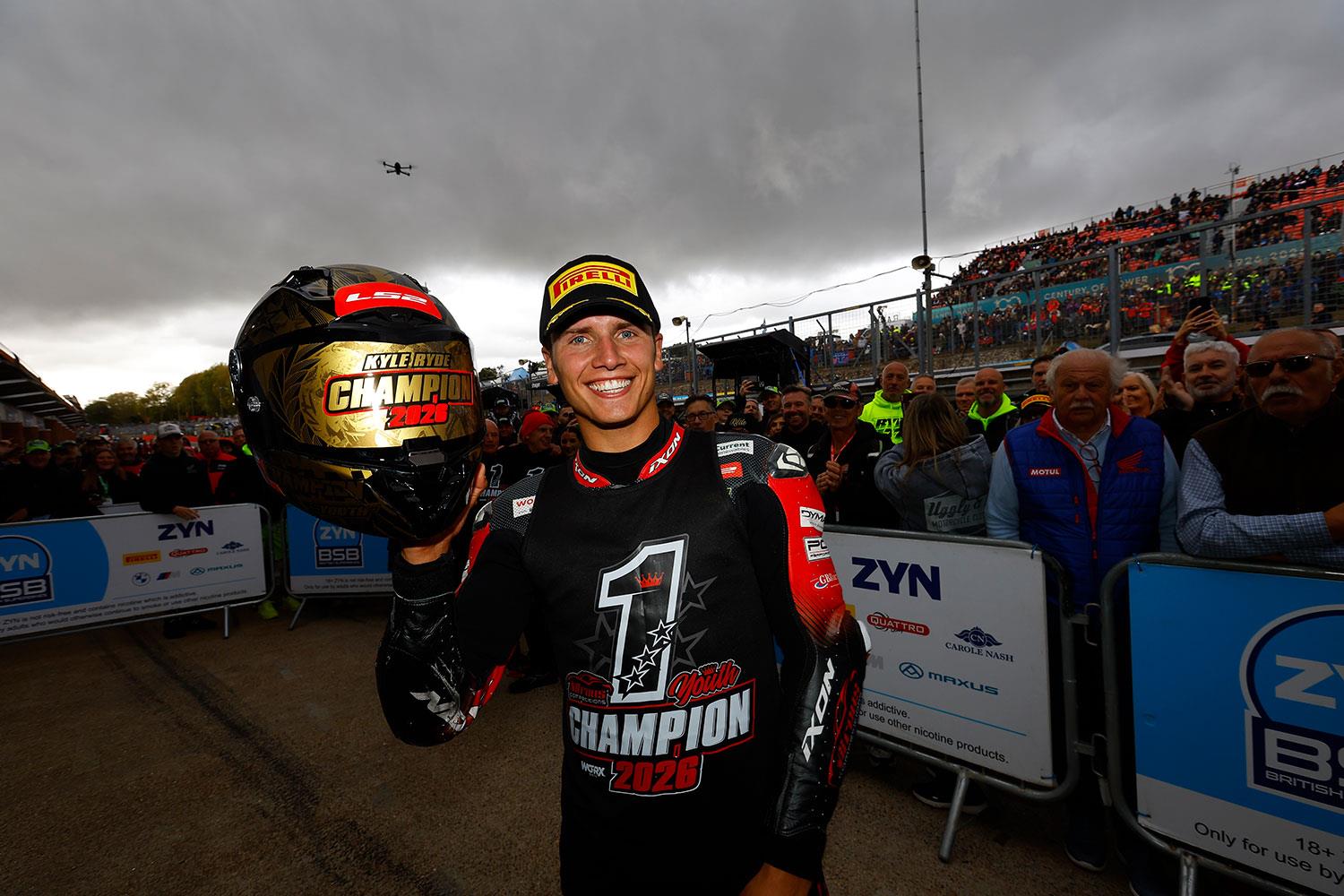 BSB Brands Hatch: Kyle Ryde becomes first rider to win back-to-back titles with different manufacturers
