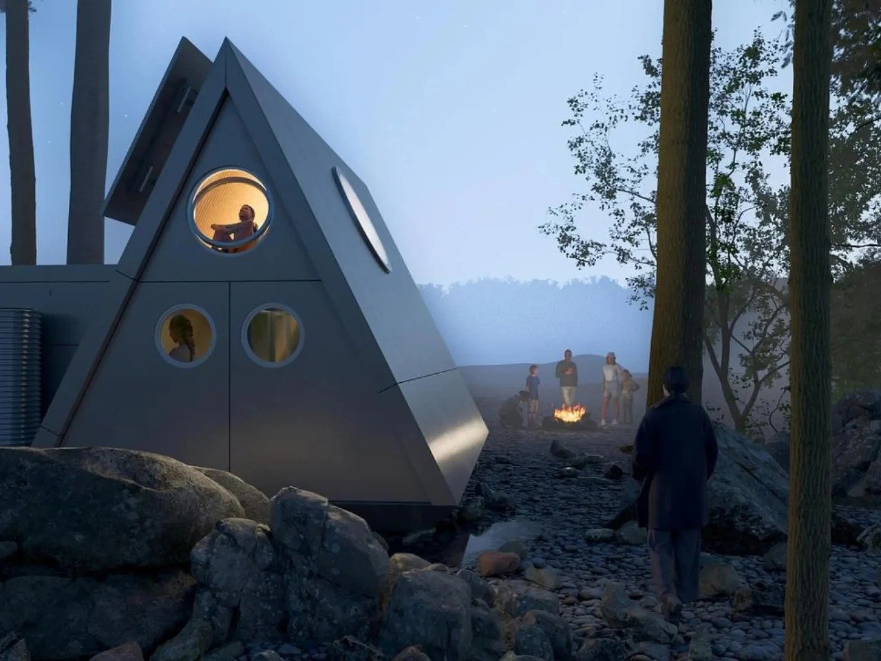 ينصب الساكن ما يسكنه: التوتر بين الحركة والاستقرار في Camping House