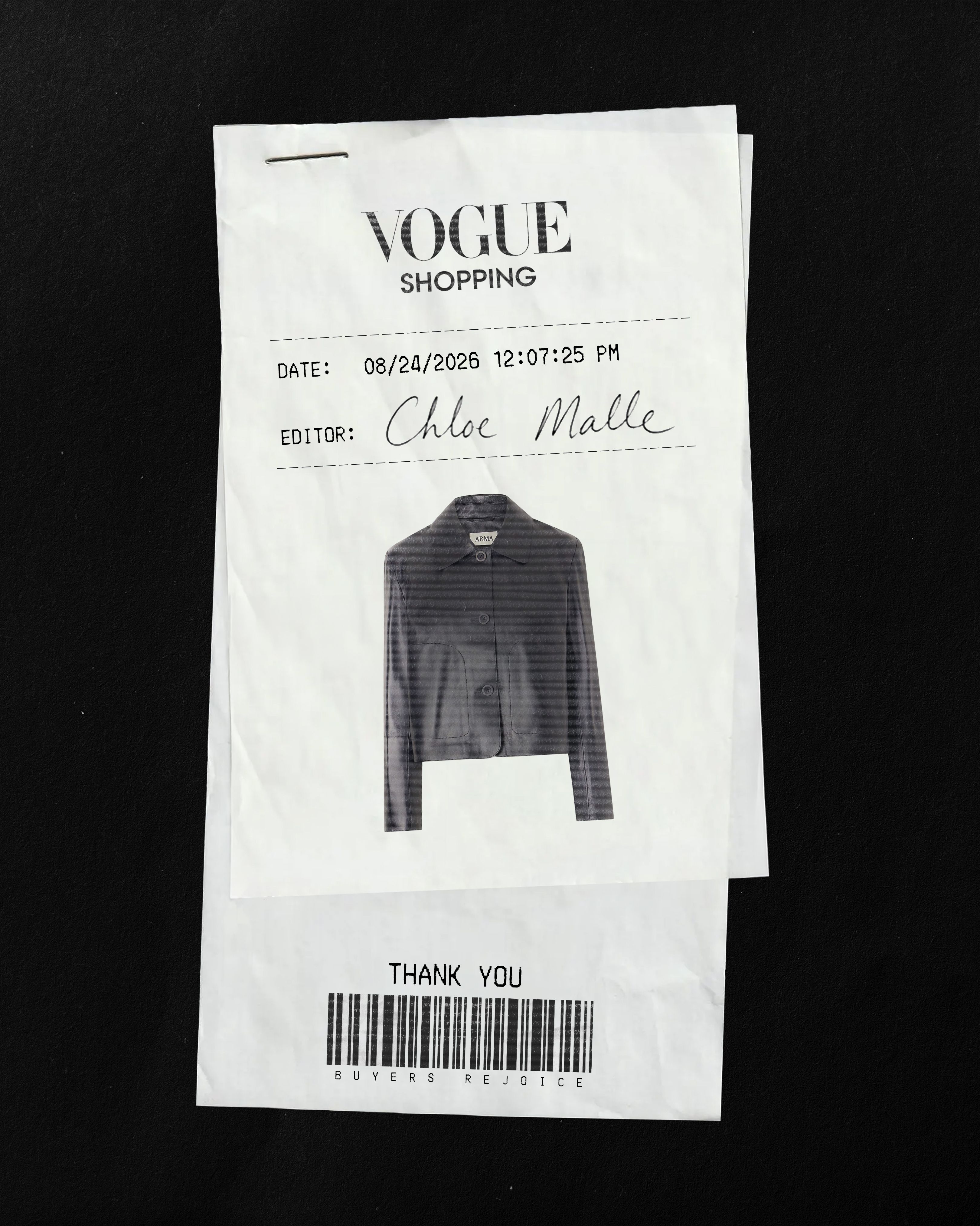 What Vogue Editors Shopped This Month, From Leather Jackets to Vintage-Inspired Denim