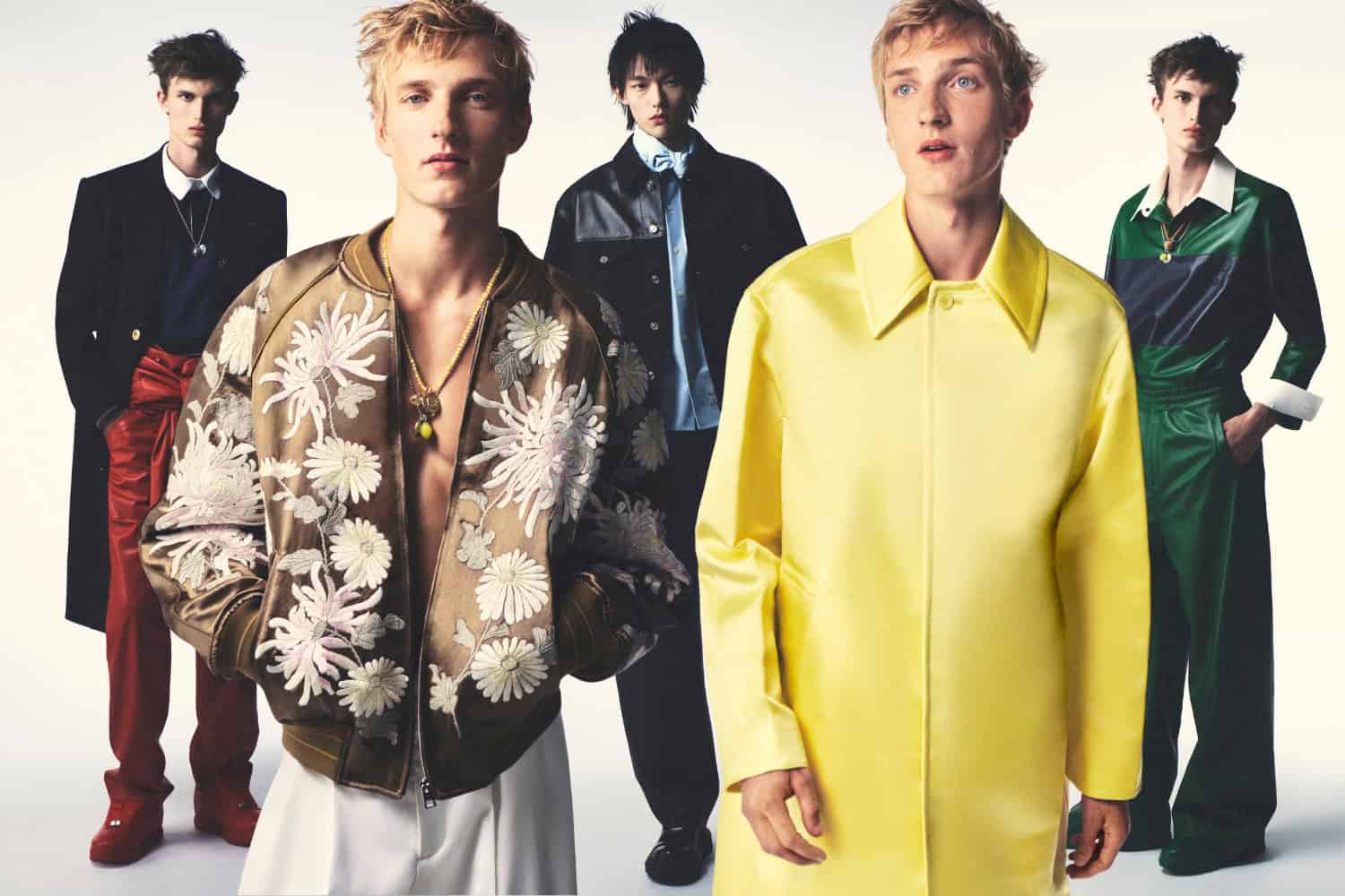 Sarah Burton Unveils Her First Full Menswear Collection for Givenchy