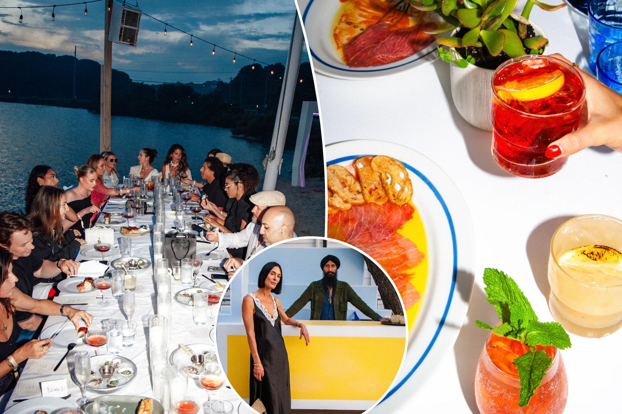 Young Hamptons revellers cough up big bucks for tables but skip alcohol for July Fourth