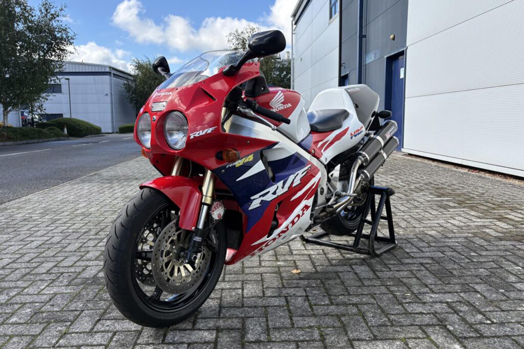 Castrol's ex-works test RC45 leads trio of star lots at H&H's NMM sale