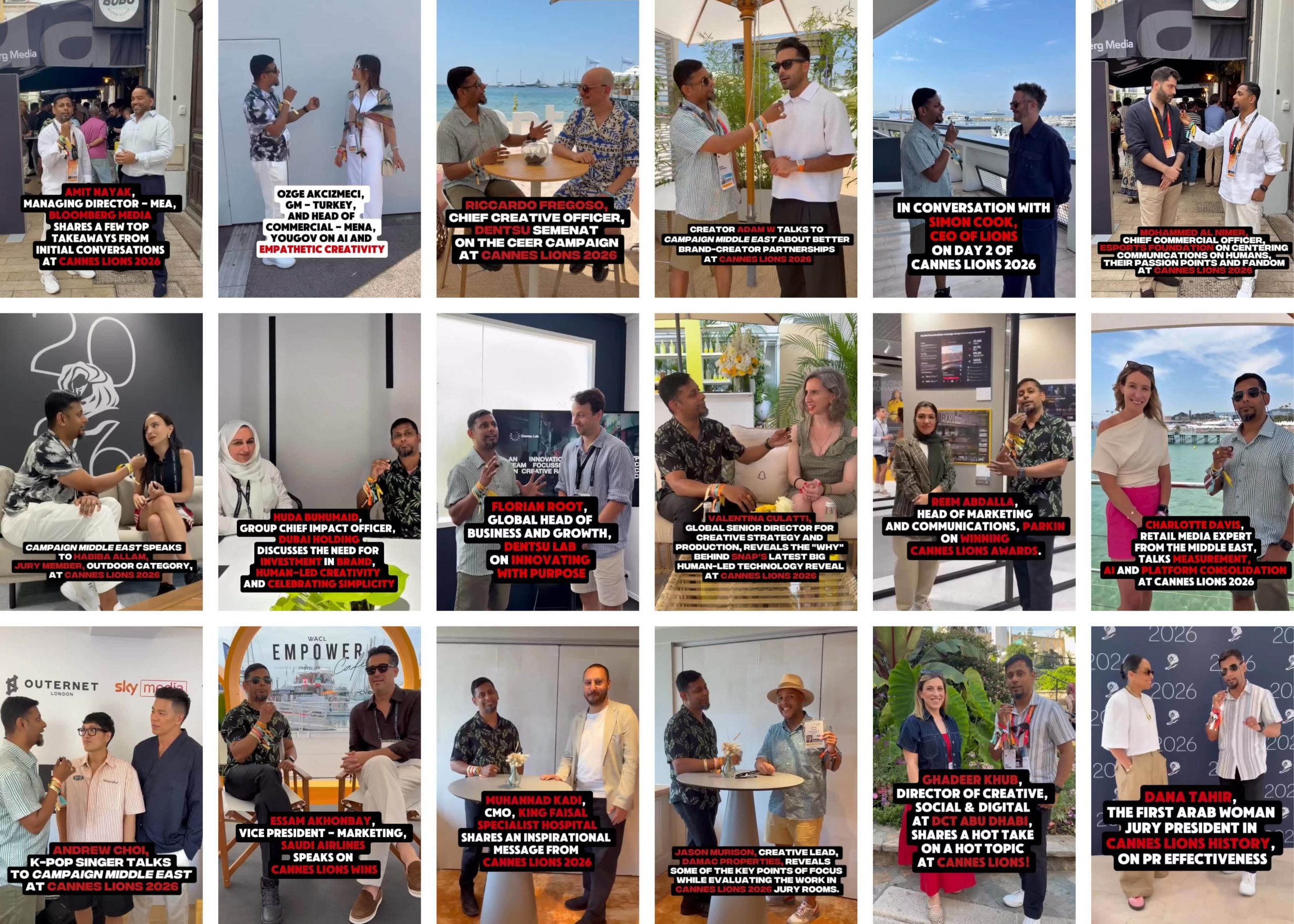 Here’s a front row seat to what the industry is talking about at Cannes Lions 2026