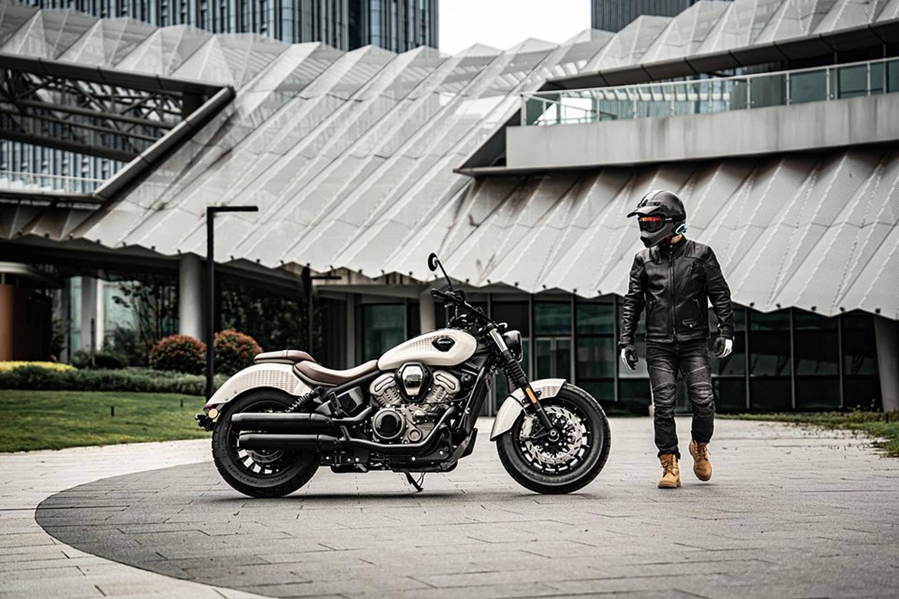 Benda confirm Dark Flag 950 V4 cruiser for EICMA debut and European launch