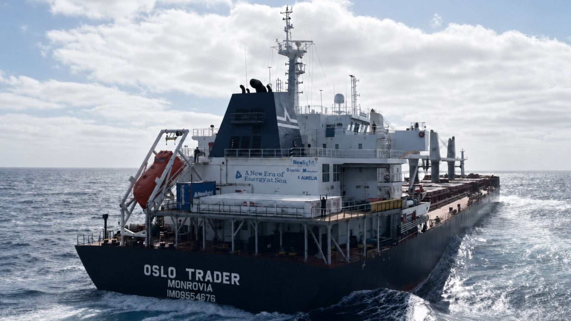 Hydrogen-hybrid ship cuts fuel use 24% over 8,500 nautical miles, saving $500K annually