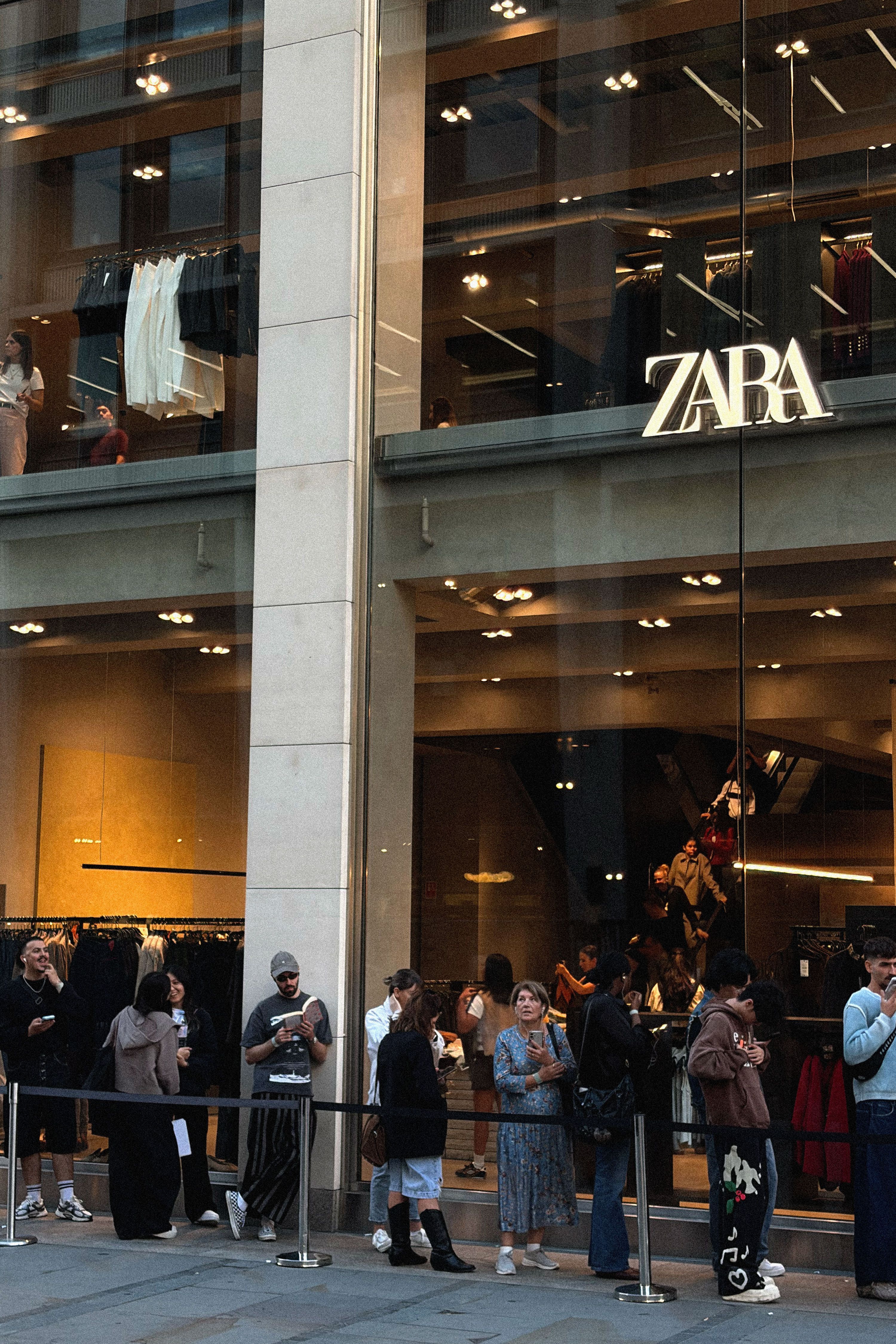 In the Queue for John Galliano’s Zara