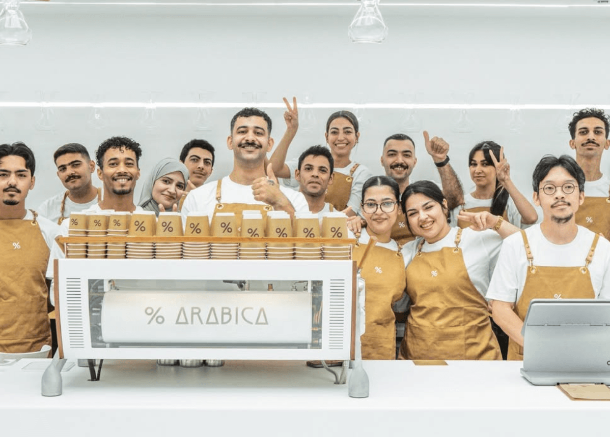 Japanese coffee brand % Arabica opens first Iraq branch in Baghdad