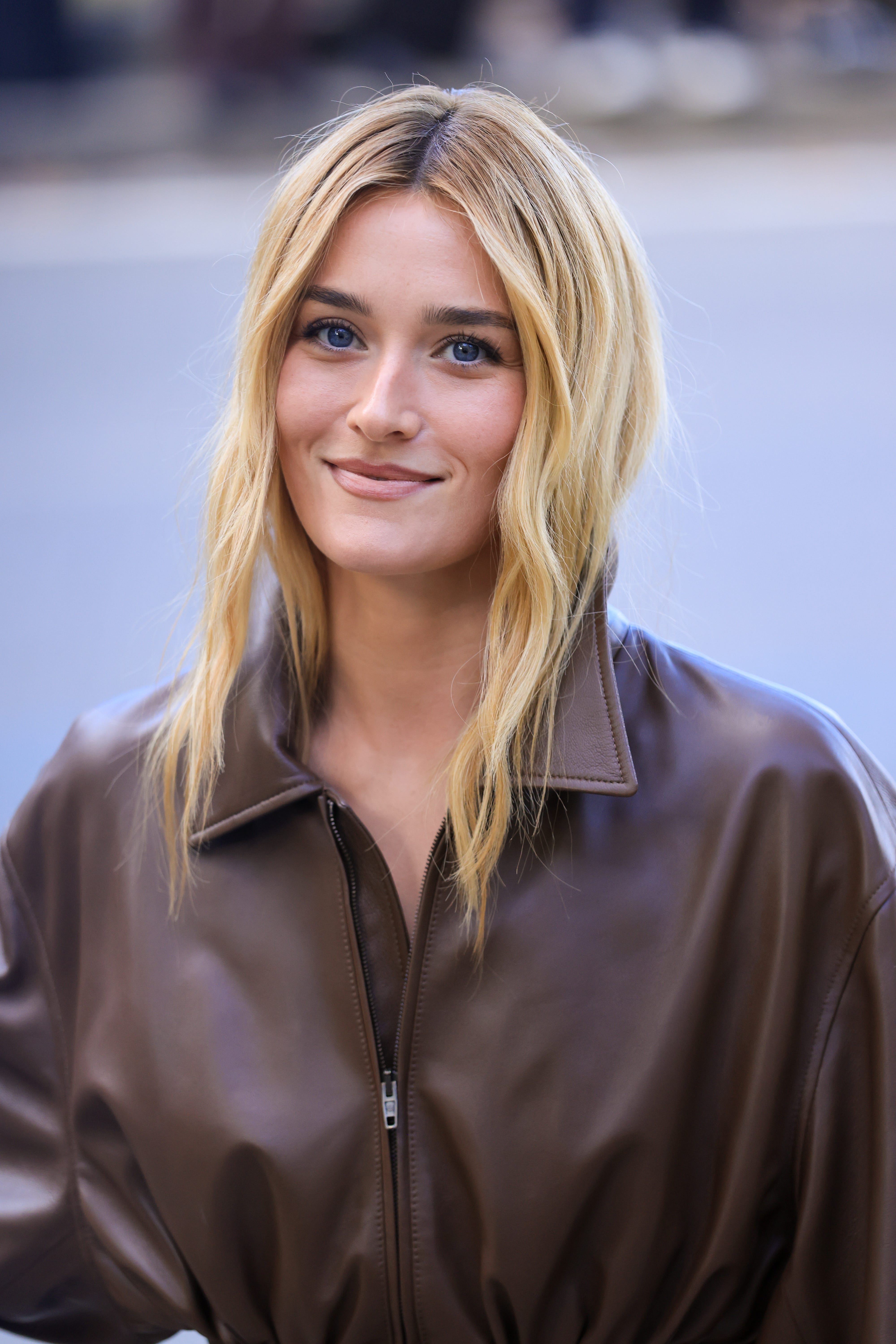 Sarah Pidgeon’s Bouncy Supermodel Blowout Is Volumemaxxing at Its Finest