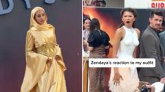 Zendaya saw me on the red carpet and her jaw dropped - I'm still in shock
