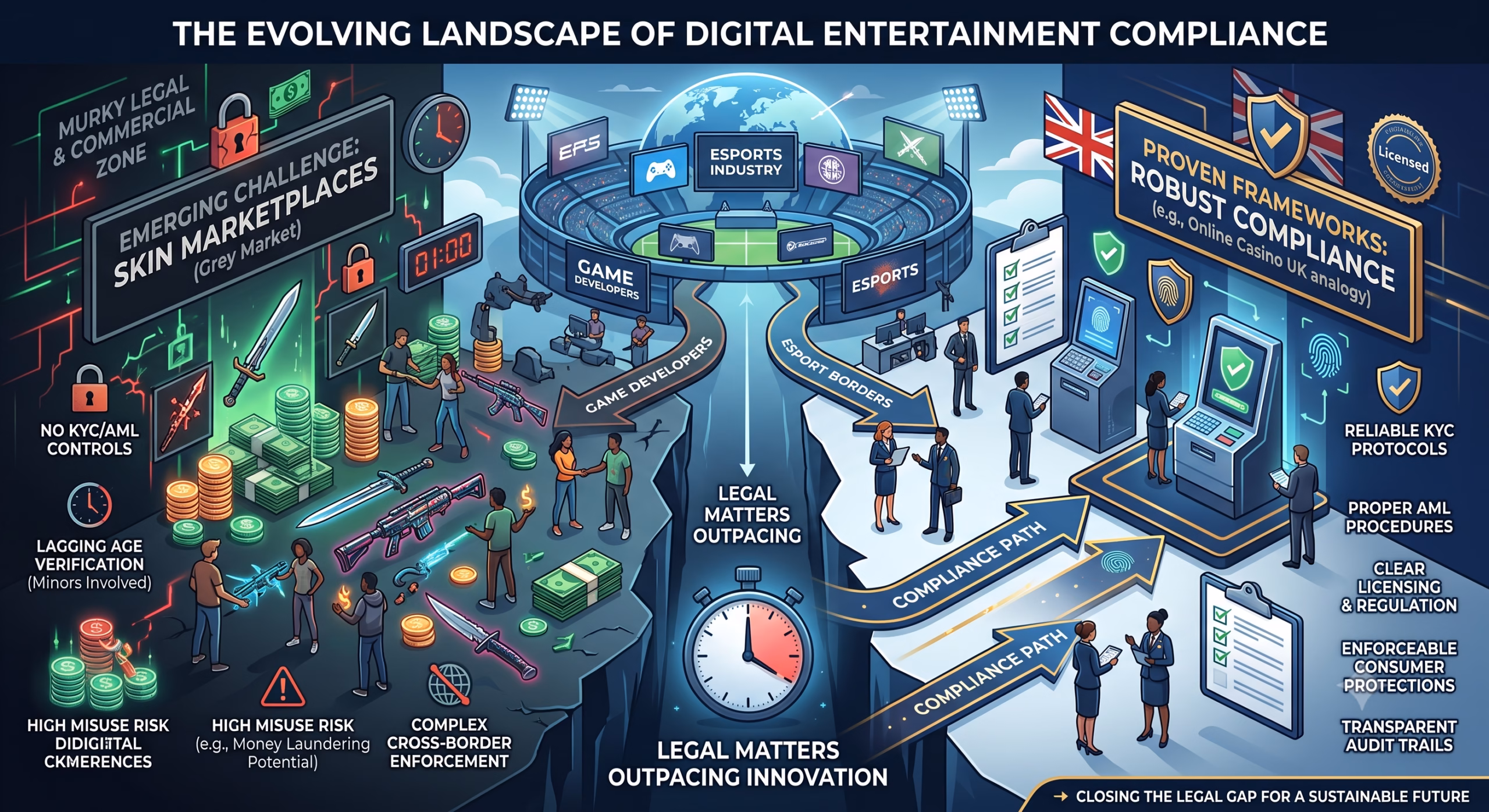 How Skin Marketplaces Became the Esports Industry’s Biggest Legal Headache
