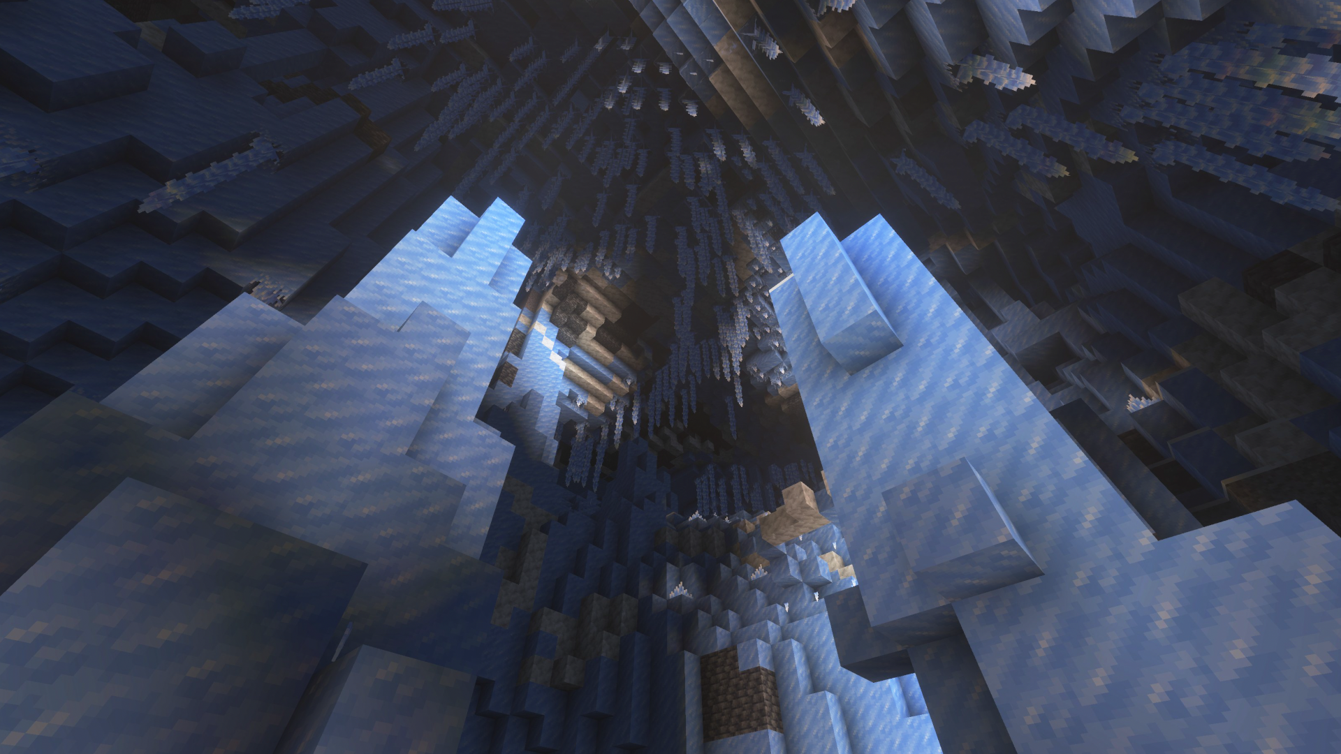 Minecraft Ice Caves Screenshots