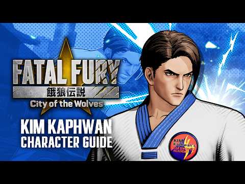 استعراض مهارات شخصية KIM KAPHWAN القتالية بلعبة Fatal Fury: City of the Wolves