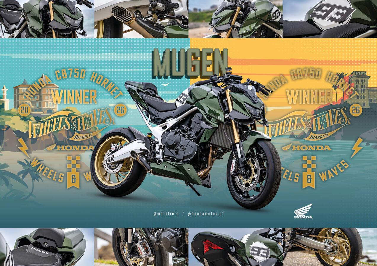 Portugal's 'Mugen' Hornet crowned winner of Honda's 2026 Battle of the Twins build-off