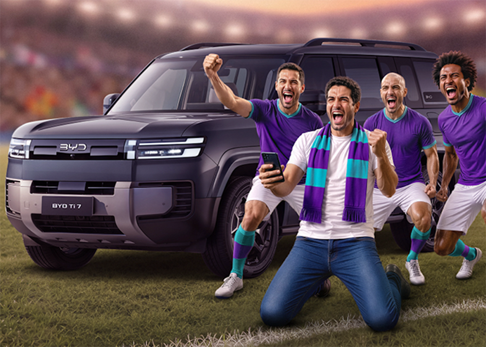 du launches FIFA World Cup predictions game with brand-new BYD Ti 7 up for grabs