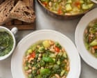 Rachel Roddy’s summer minestrone with pesto – recipe | A kitchen in Rome