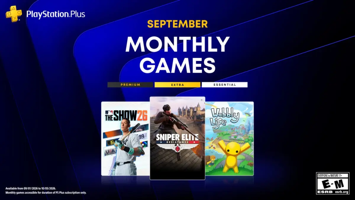 الإعلان عن قائمة العاب خدمة PlayStation Plus المجانية لشهر سبتمبر