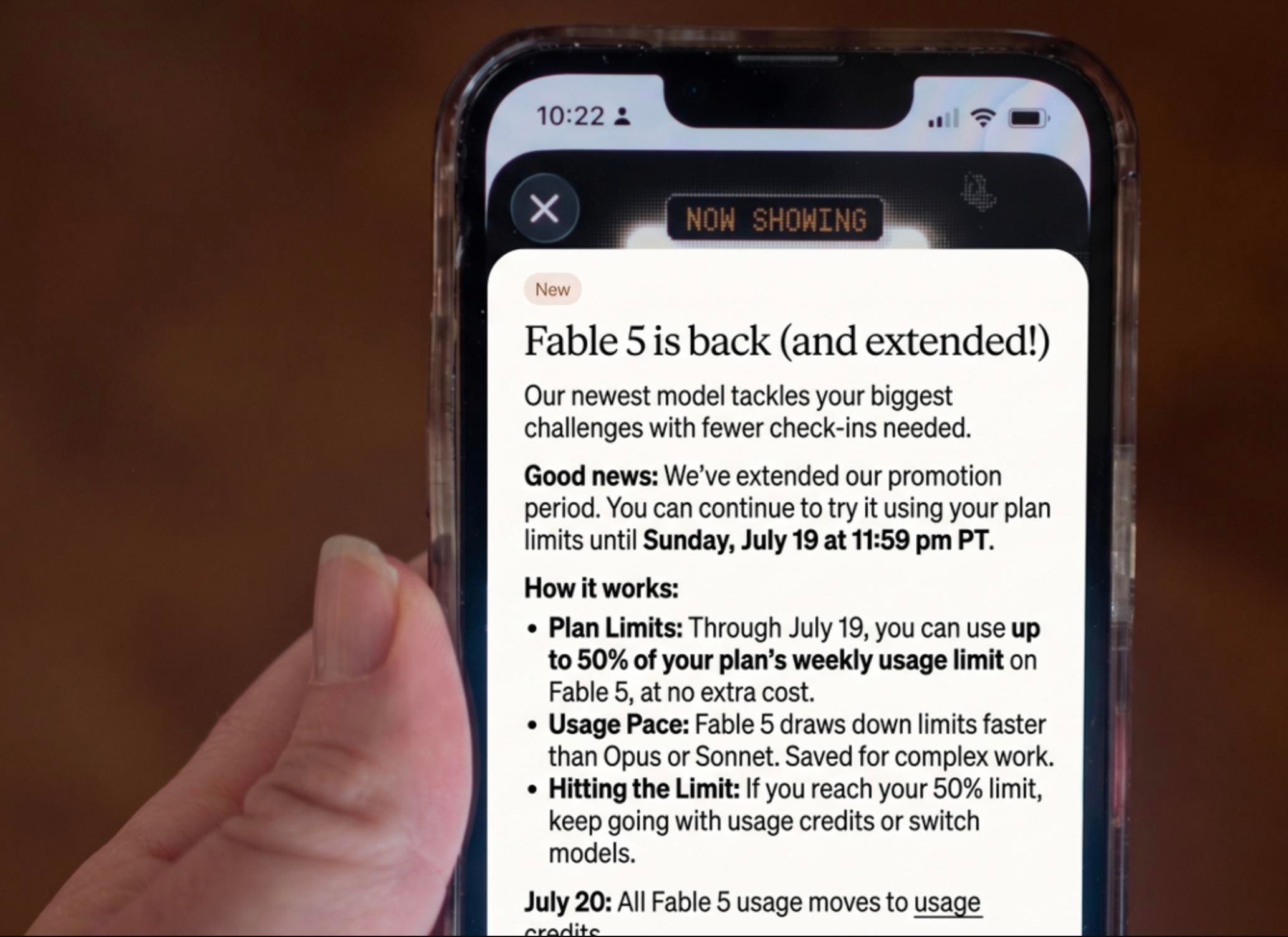 Claude Fable 5 Extends To July 19. 7 Days, 7 Power Moves