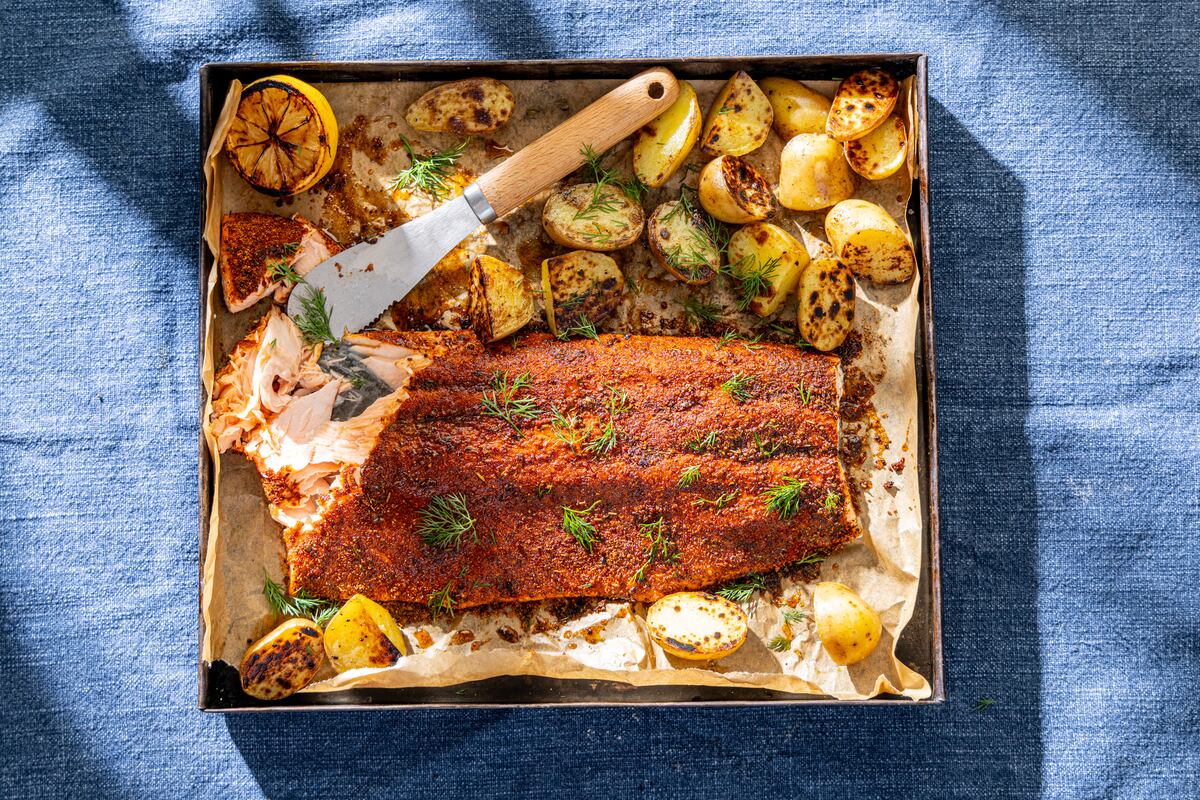 A viral TikTok recipe and a quick cajun salmon to get you through the midweek dinner hump