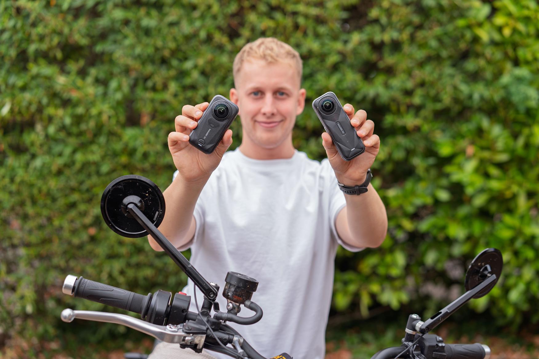 Insta360 X6 revealed: smaller, sharper 360 camera with 8K video and a hidden mic built for bikers