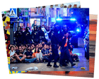 Anti-eviction protest and a flower project: photos of the day – Thursday