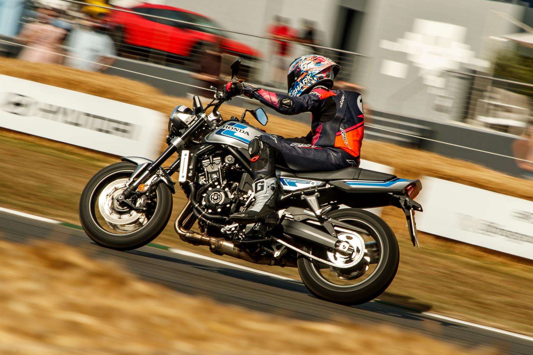 Honda CB1000F leaves positive first impressions during Goodwood Festival of Speed hillclimb